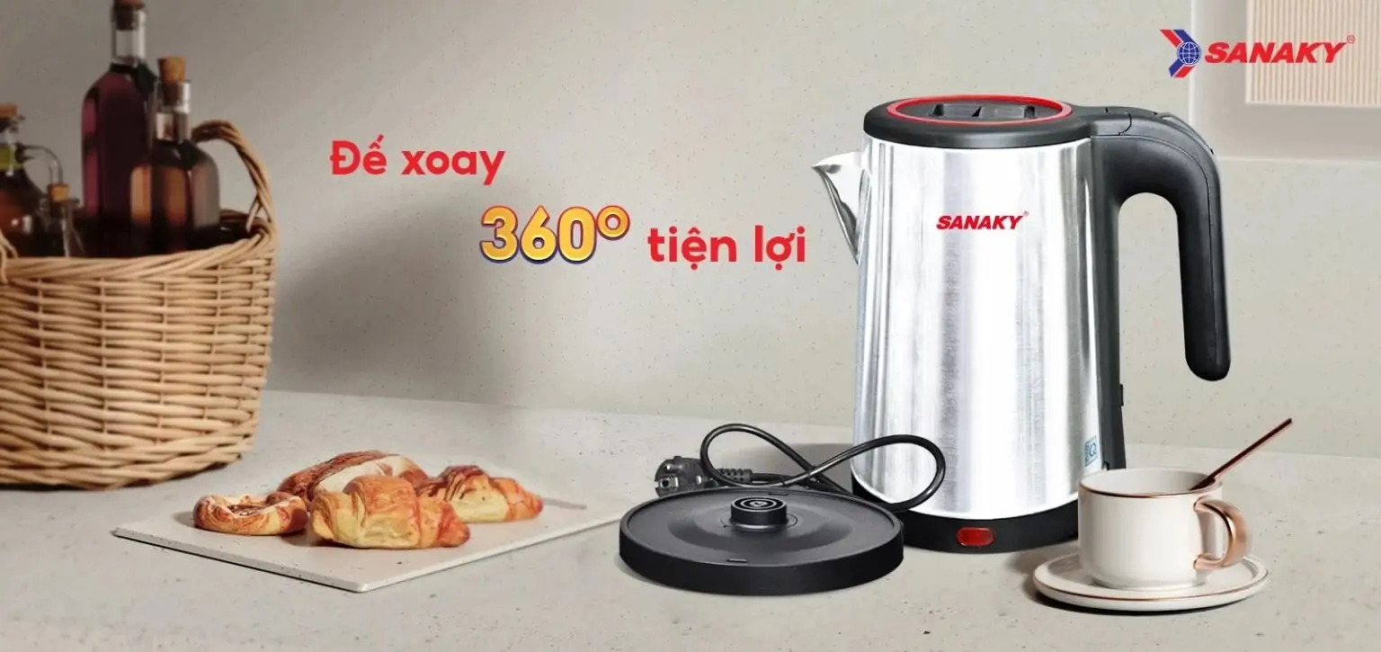 Ấm siêu tốc Sanaky SNK23NS