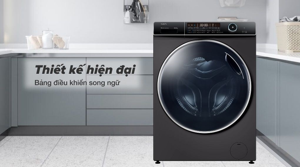 Máy Giặt Sấy Aqua Inverter 15/10 Kg AQD-AH1500H.PS