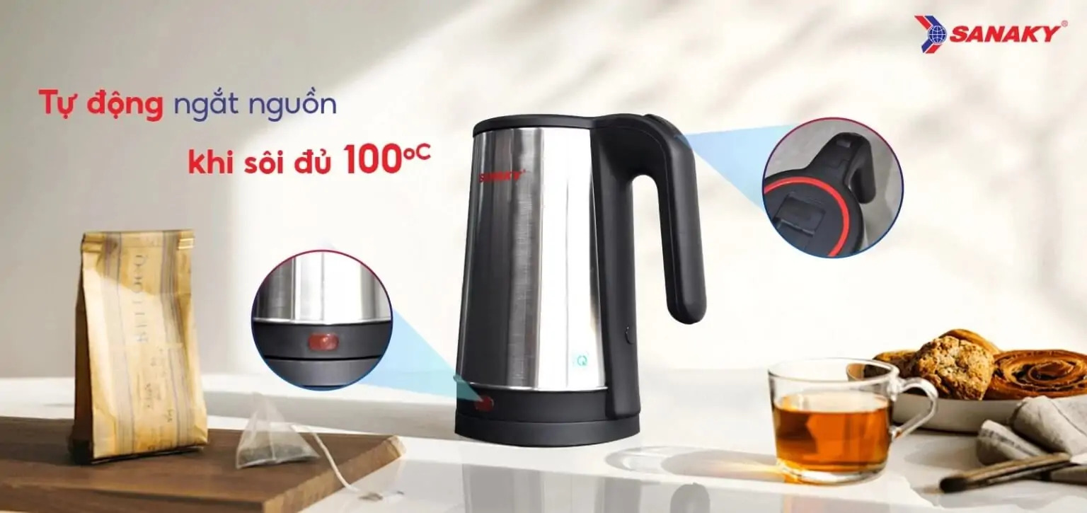 Ấm siêu tốc Sanaky SNK23NS