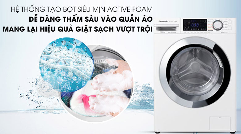 Máy Giặt Cửa Trước Panasonic 10 Kg NA-V10FC1WVT