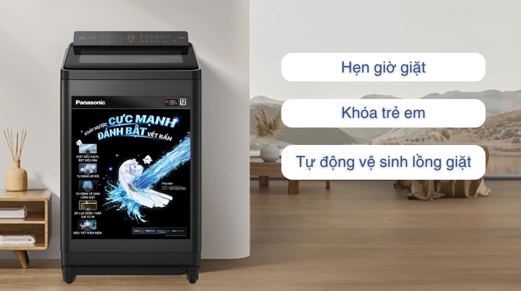 Máy giặt Panasonic Inverter 10.5 Kg NA-FD105X3BV