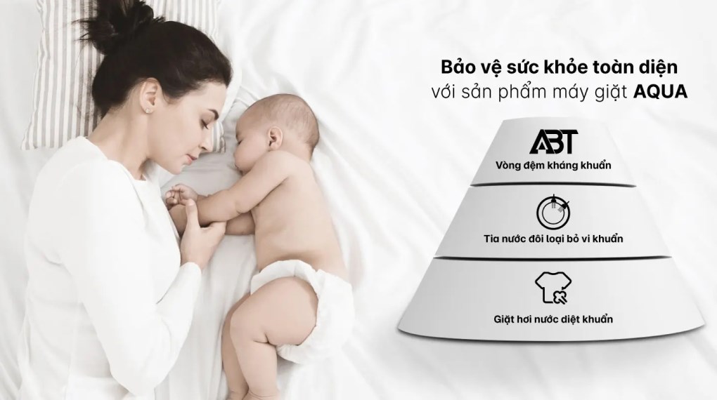 Máy Giặt Sấy Aqua Inverter 15/10 Kg AQD-AH1500H.PS