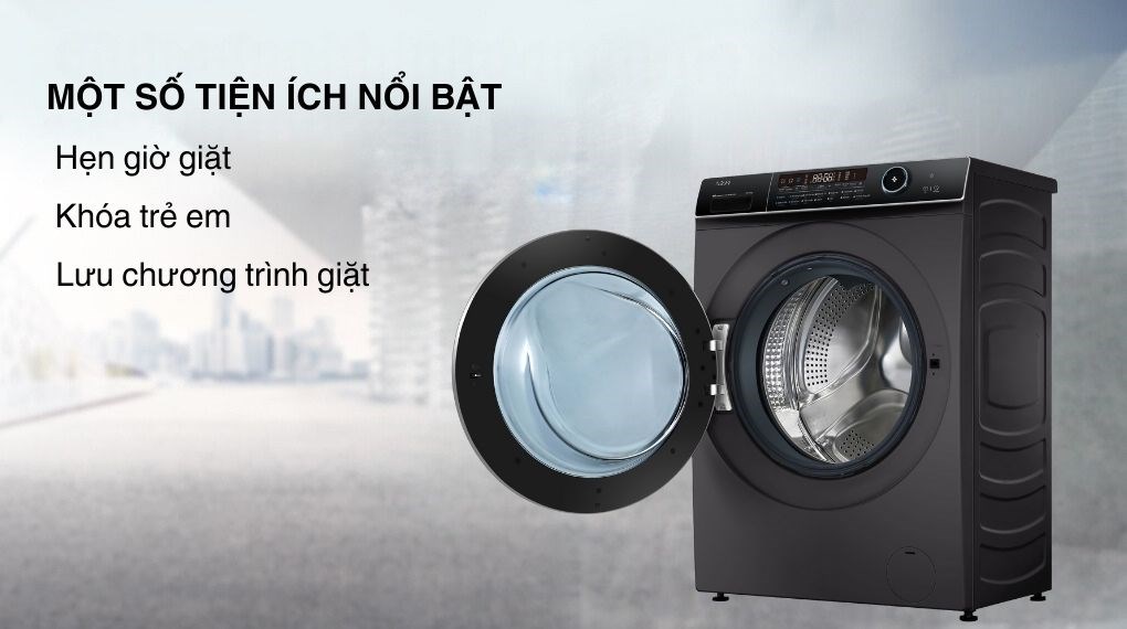 Máy Giặt Sấy Aqua Inverter 15/10 Kg AQD-AH1500H.PS