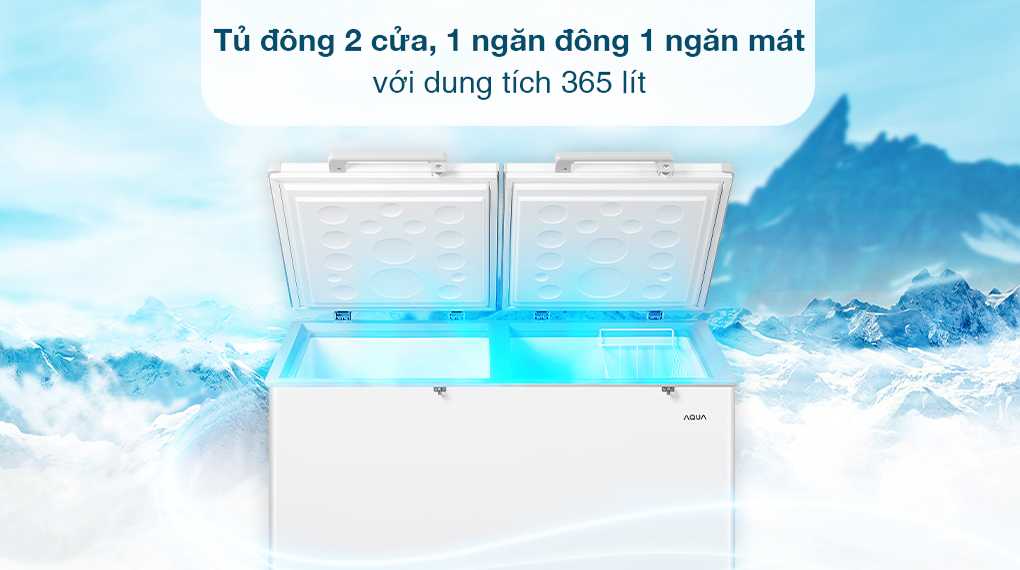 Tủ đông Aqua 365 lít AQF-C5702S