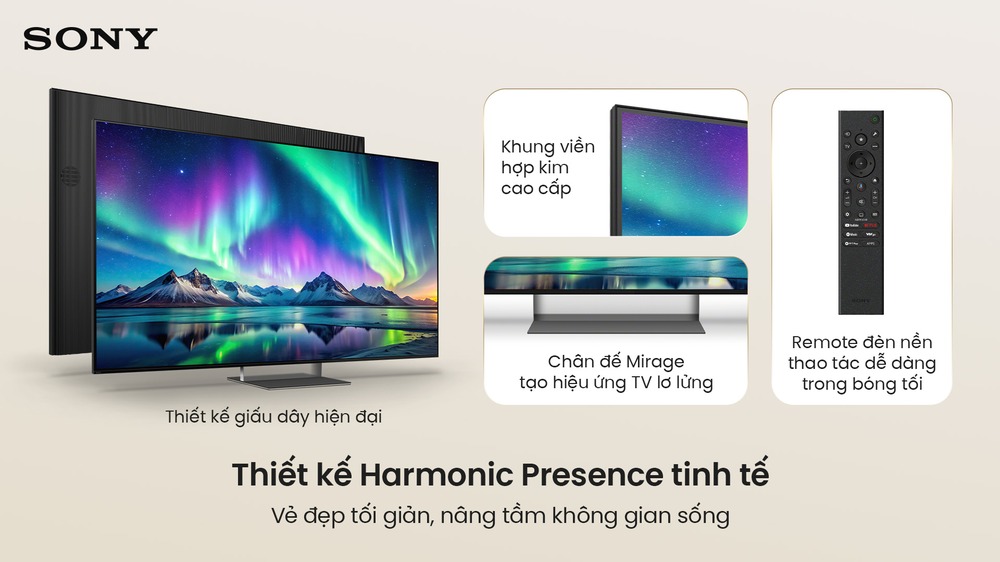 Google Tivi True RGB Sony AI 4K 75 inch K-75XR90M2
