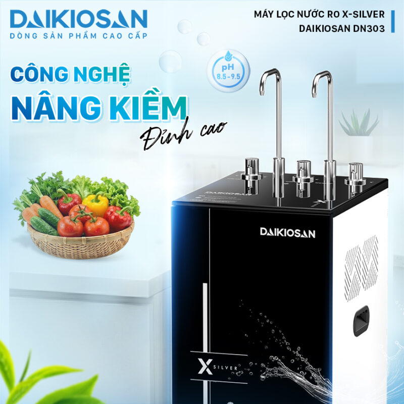 Máy lọc nước RO X-SILVER Daikiosan DN303