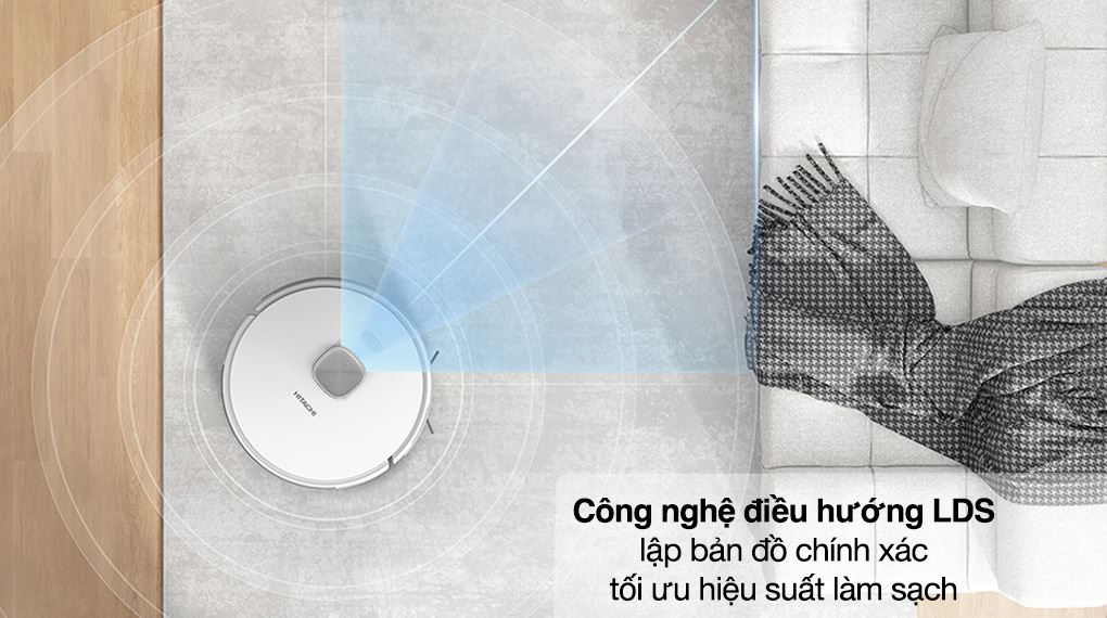 Robot hút bụi lau nhà Hitachi RV-X20P