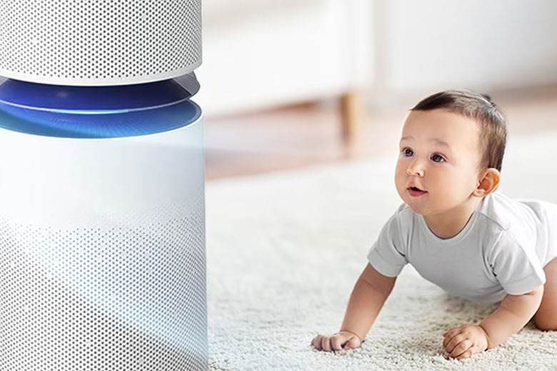 Máy lọc không khí 2 tầng LG PuriCare 70W AS10GDWH0