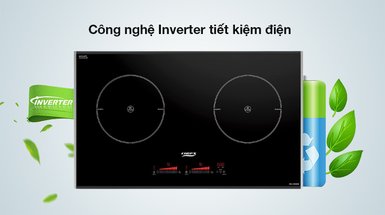 Bếp từ đôi Chef's EH - DIH888