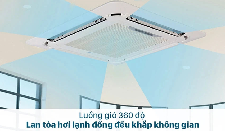 Điều hòa âm trần Midea 36.000 BTU 1 chiều Inverter MCD1-36CRDN8-Q