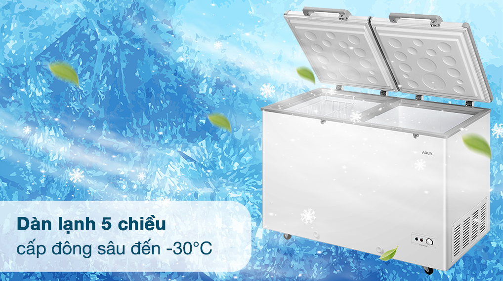 Tủ đông Aqua 365 lít AQF-C5702S