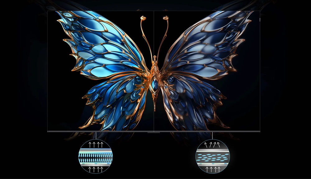 Google Tivi TCL QLED 4K 85 Inch 85P8K