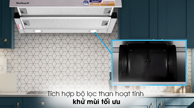 Máy hút mùi âm tủ BlueStone HOB-8725