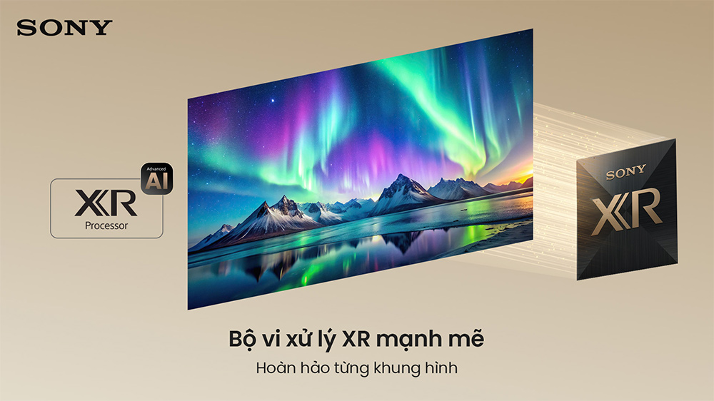 Google Tivi True RGB Sony AI 4K 75 inch K-75XR90M2