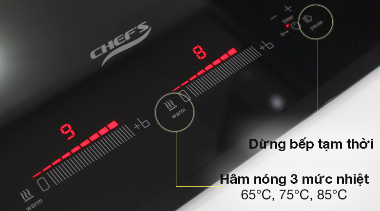 Bếp từ đôi Chef's EH - DIH888