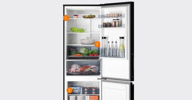 Tủ lạnh Panasonic Inverter 325 Lít NR-BV361BPKV