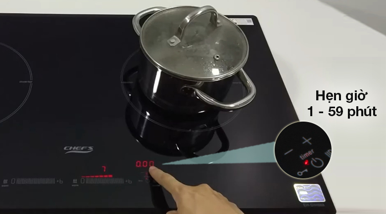 Bếp từ đôi Chef's EH - DIH888