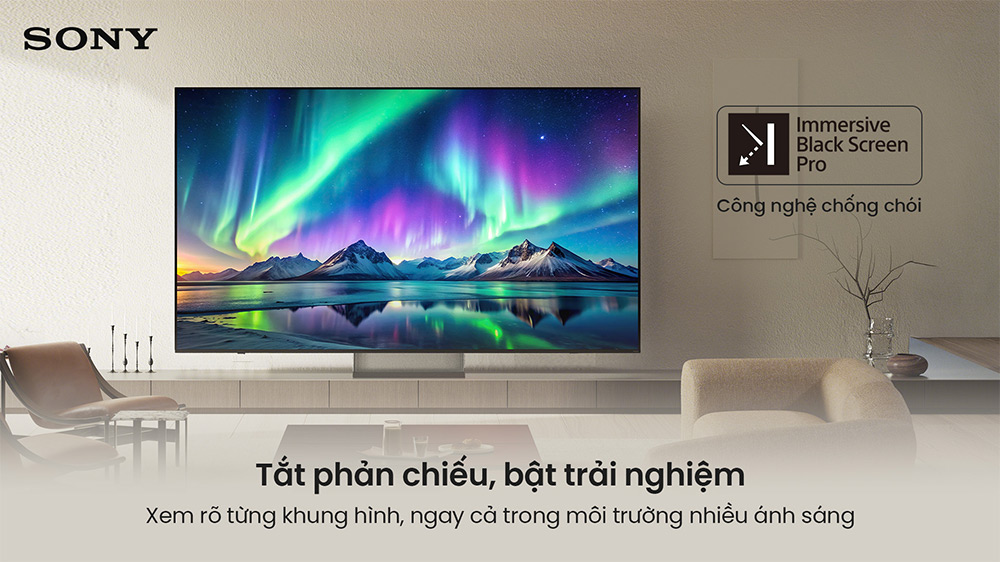 Google Tivi True RGB Sony AI 4K 75 inch K-75XR90M2