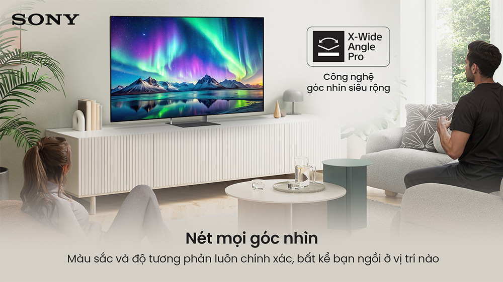 Google Tivi True RGB Sony AI 4K 75 inch K-75XR90M2