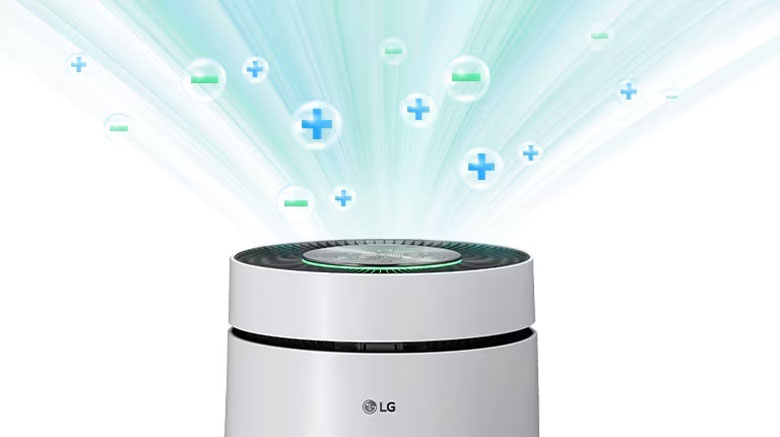 Máy lọc không khí 2 tầng LG PuriCare 70W AS10GDWH0