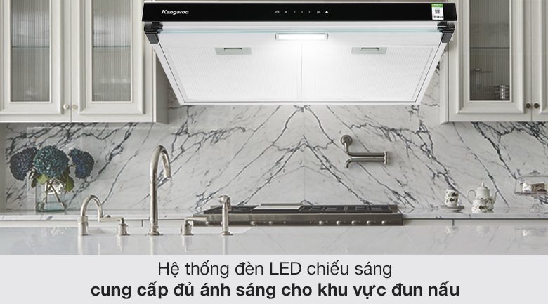 Máy hút mùi áp tường Kangaroo KG70RS