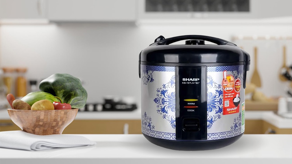 Nồi cơm điện Sharp KS-19TJV(BC)