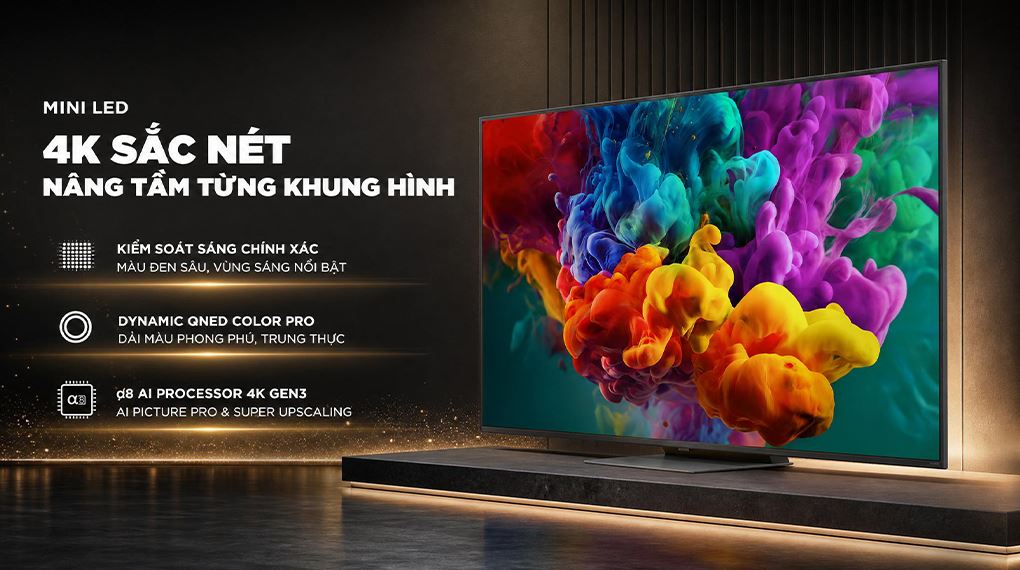 Smart Tivi QNED LG AI 4K 65 inch 65QNED86BSA