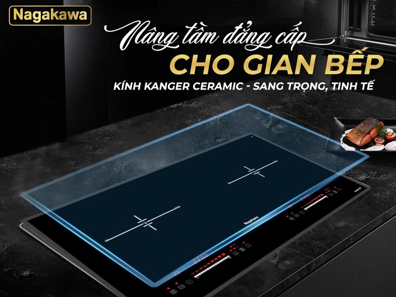 Bếp từ đôi Inverter Nagakawa NAG1214M