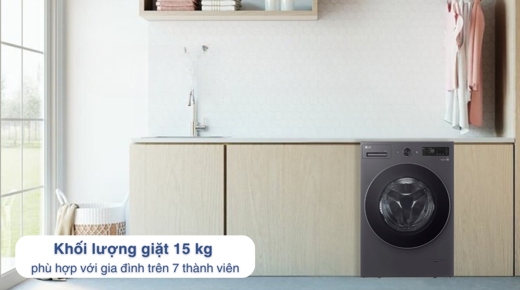 Máy giặt LG AI DD Inverter 15 kg F2515SNTG