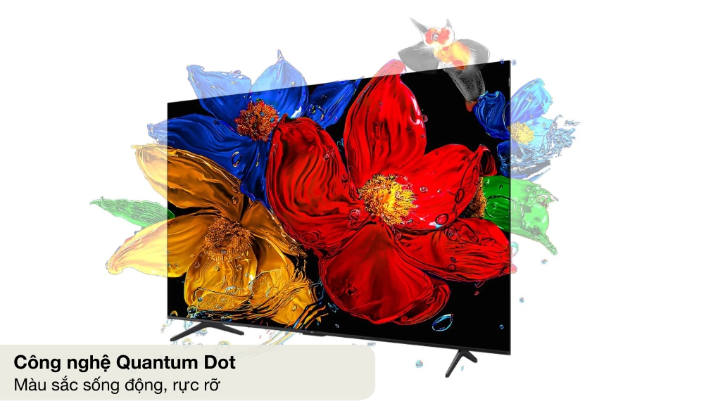Google Tivi QLED TCL AI 4K 43 inch 43P7K