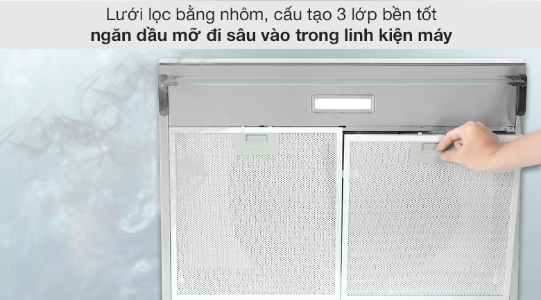 Máy hút mùi áp tường Kangaroo KG70RS