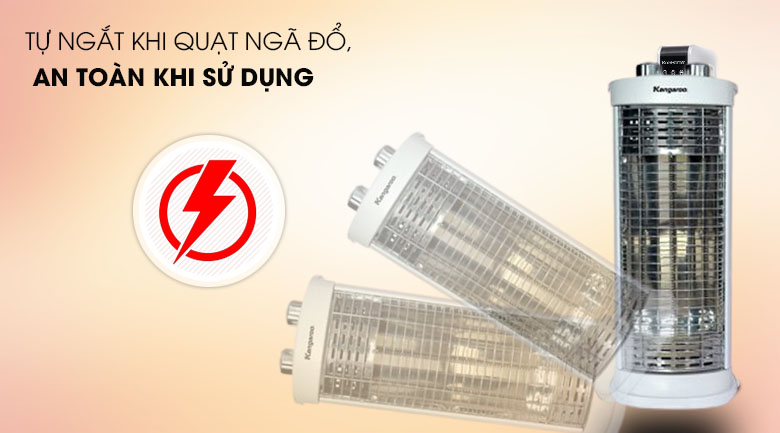 Đèn sưởi Carbon Kangaroo  550W  KG1026C