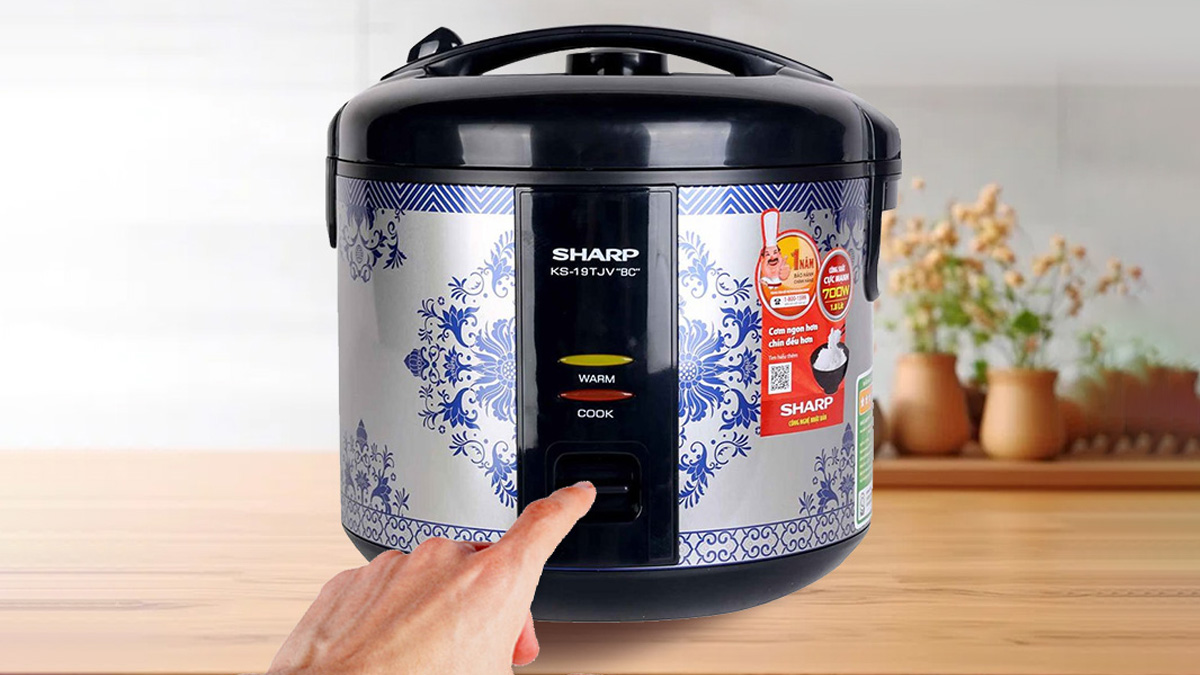 Nồi cơm điện Sharp KS-19TJV(BC)