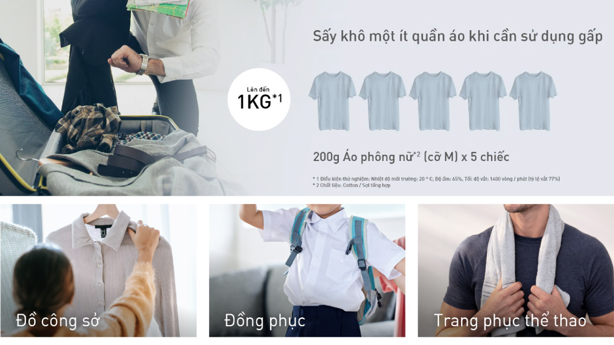 Máy Giặt Sấy Panasonic Inverter 10/2 Kg NA-V10FR1BVT