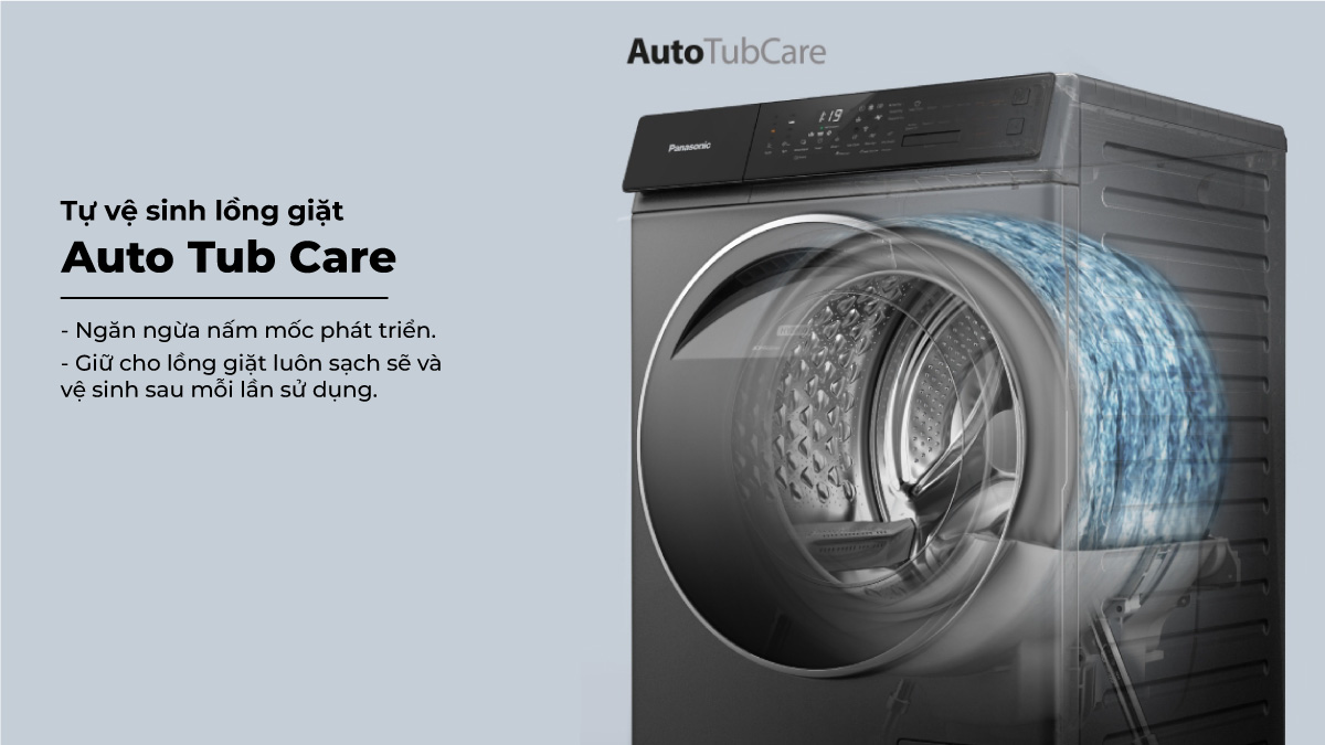 Máy Giặt Sấy Panasonic Inverter 10/2 Kg NA-V10FR1BVT