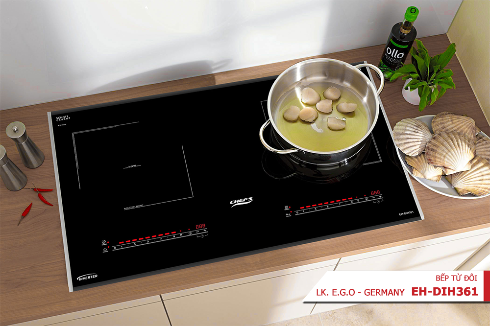 Bếp từ đôi Chef's EH-DIH361