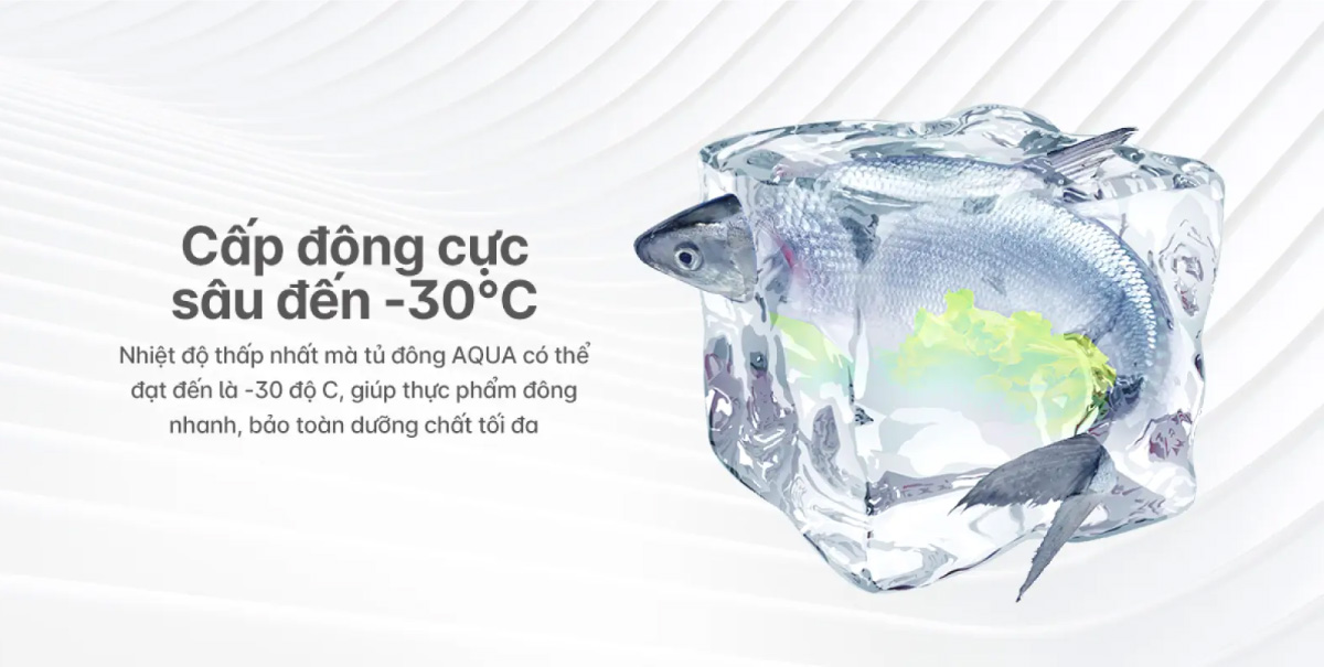 Tủ đông mát Aqua Inverter 503 lít AQF-C6102E