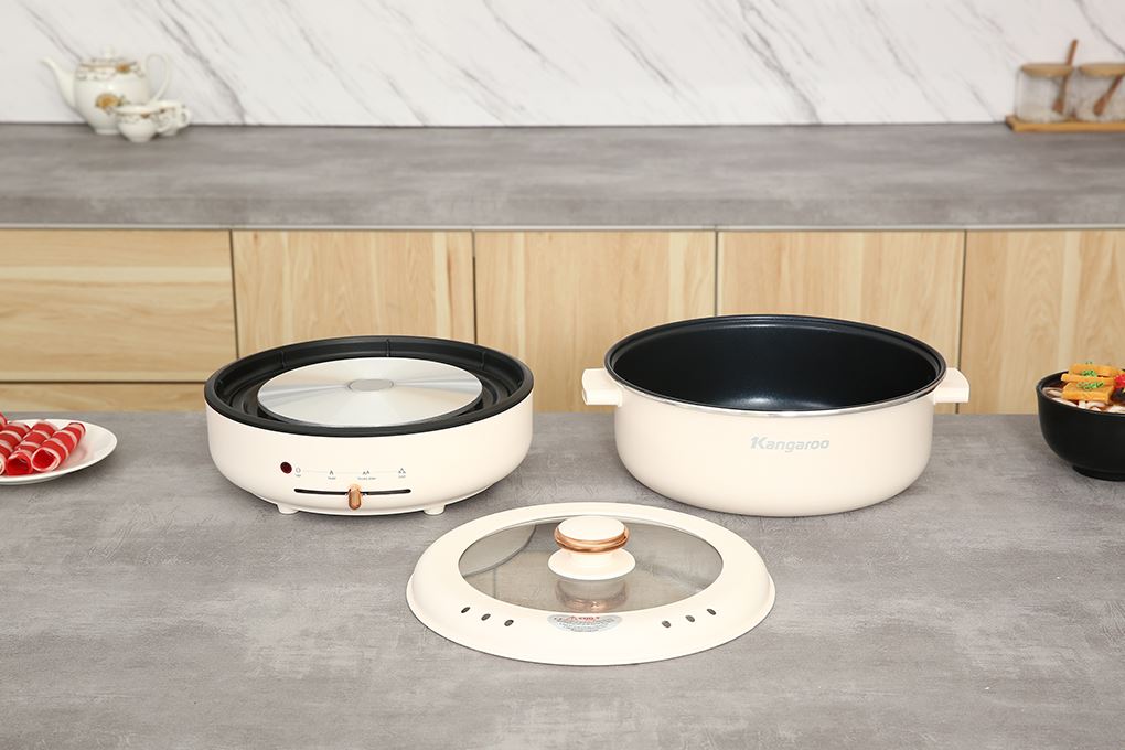 Nồi lẩu điện Kangaroo 5 lít KG50EH1
