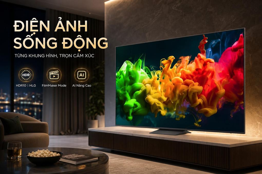 Smart Tivi QNED LG AI 4K 75 inch 75QNED81BSA