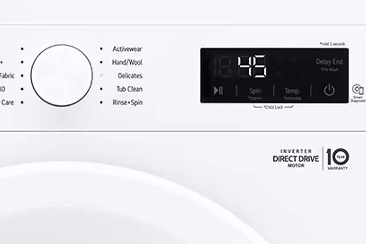 Máy giặt sấy LG AI DD Inverter giặt 9kg-sấy 5kg FB1209D5W