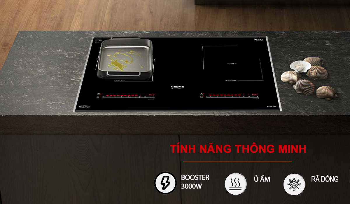 Bếp từ đôi Chef's EH-DIH361