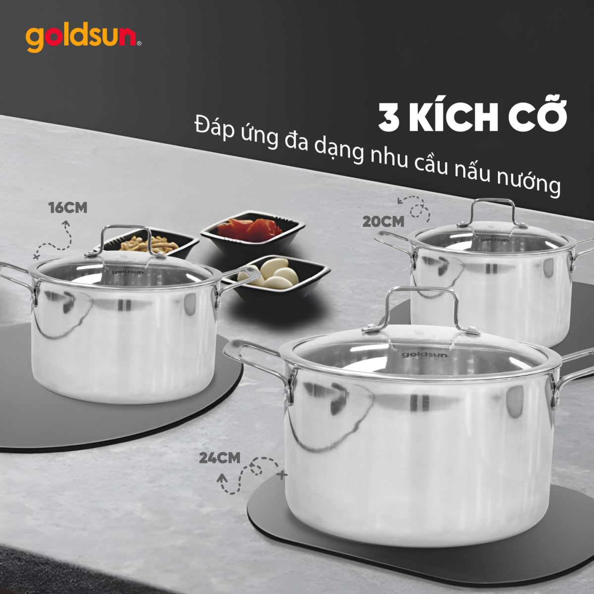 Bộ nồi Goldsun GPS1770-S