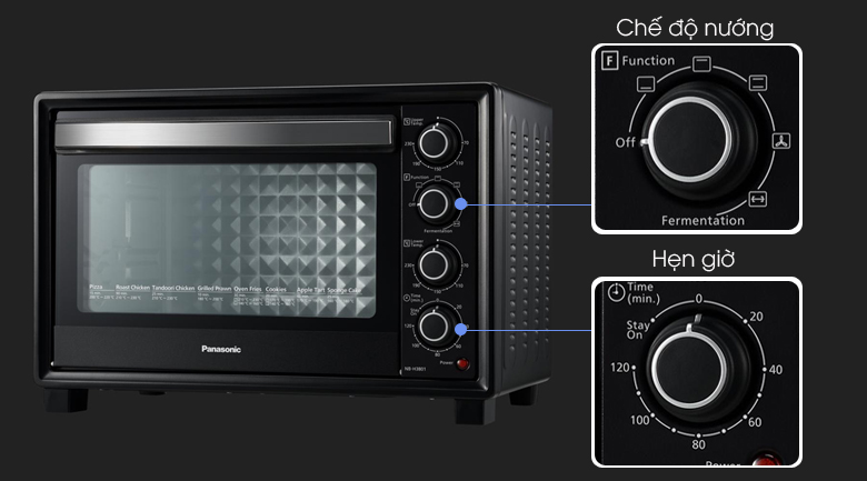 Lò nướng Panasonic 38 lít NB-H3801KRA