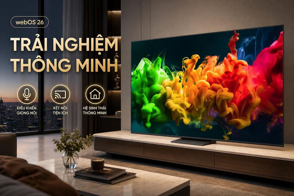 Smart Tivi QNED LG AI 4K 75 inch 75QNED81BSA