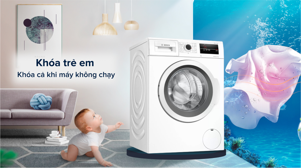 Máy giặt Bosch 8kg WAJ20180SG