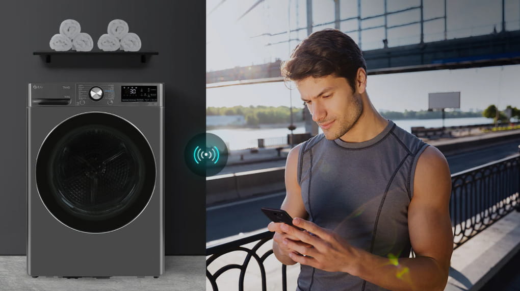 Máy sấy quần áo bơm nhiệt LG 10.5 kg DVHP50B