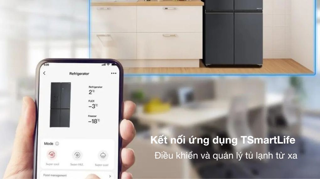 Tủ lạnh Toshiba Inverter 515 lít Multi Door GR-RF675WI-PMV(06)-MG