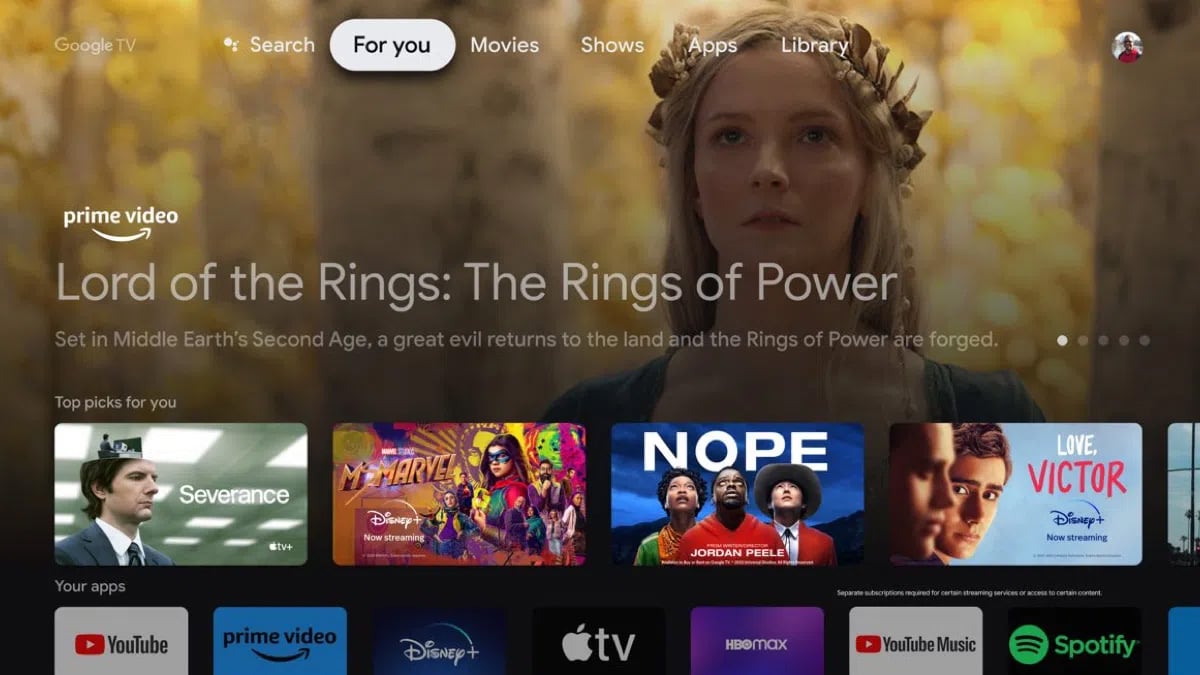 Google Tivi TCL QLED 4K 75 Inch 75P8K