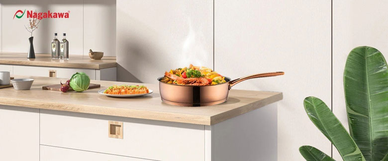 Chảo inox Nagakawa 24cm NAG1358-24P