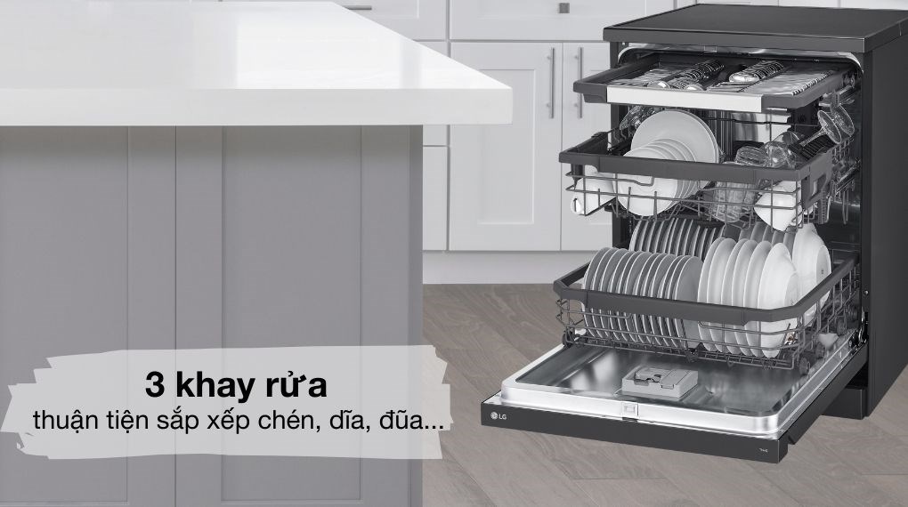 Máy rửa bát độc lập LG LDT14BLA4